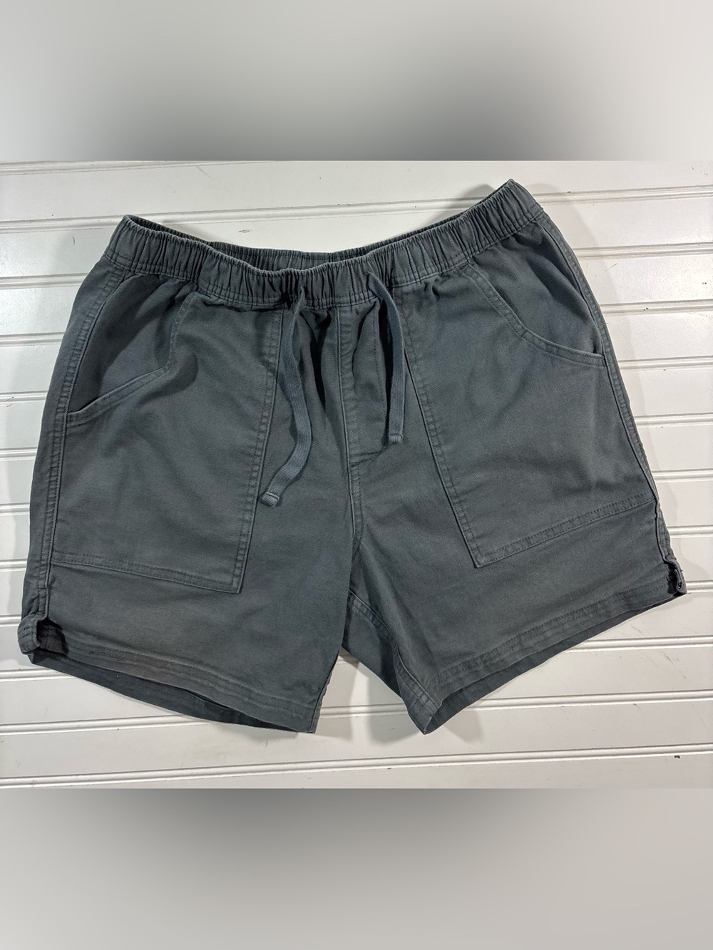 Katin Trail Short Casual Shorts Men’s Size Medium Soot Gray Cotton